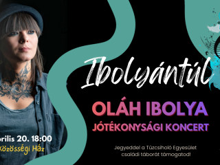 Oláh Ibolya jótékonysági koncertet ad Budapesten