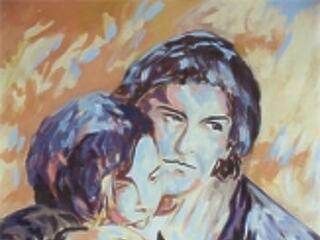 Rendhagyó galéria az Olof Palme Házban.