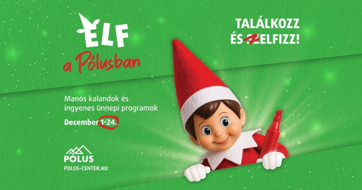 Mesés advent a Pólusban – Lépj be Elfie karácsonyi birodalmába