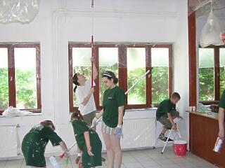 Megszépült gyermekotthon a Budapest Bank segítségével