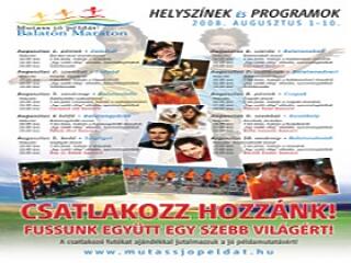 Sztárözön és példamutatás a Balaton Maratonon!