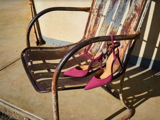 Pink női cipő, Kép: Kazar Daniel, Jaroszek