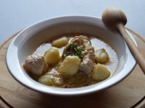 Tejszínes halleves burgonyagombóccal, Kép: Somogyi Zoltán Max