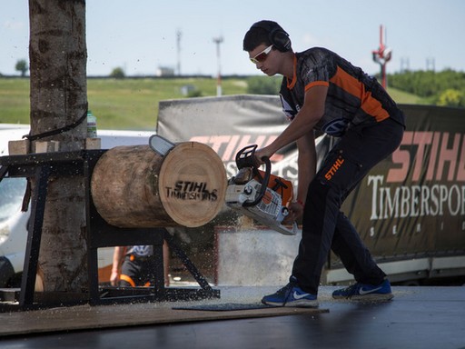 Struber Bence, Kép: stihl