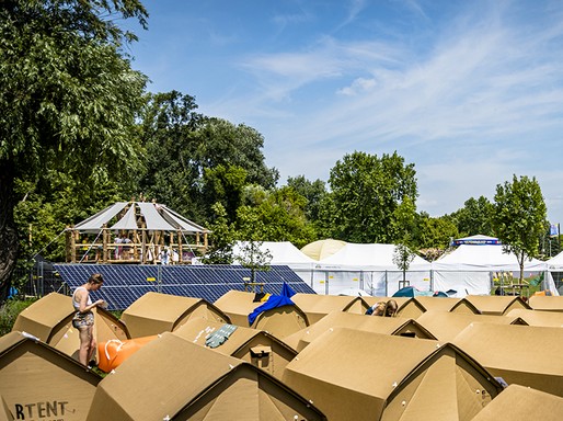 Zöld kemping a Szigeten, Kép: e.on