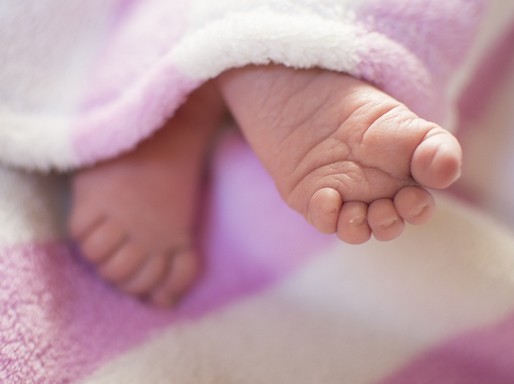 Újszülött bébi lába, Kép: pixabay