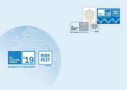 ITU személyes bélyeg és díszboríték, Kép: Magyar Posta