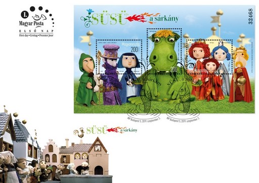 Süsü, díszboríték, Kép: Magyar Posta