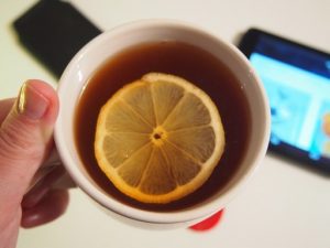 Tea citrommal, mobillal, Kép: pixabay