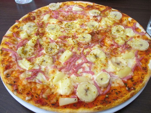 Hawaii pizza, Kép: wikimedia