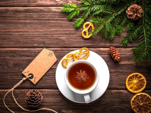 Karácsonyi tea, Kép: pxhere