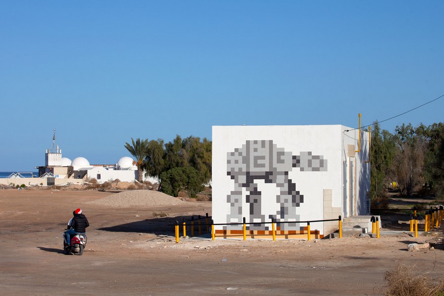 Djerba új mozaikja, Kép: space-invaders.com