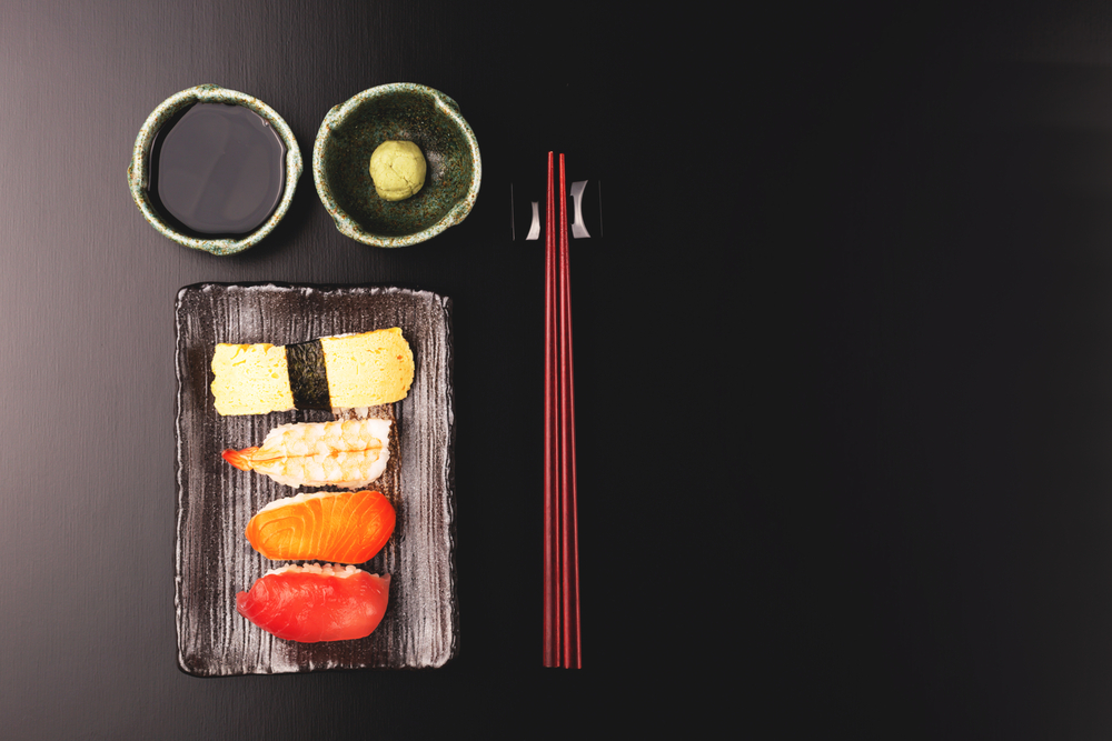A japán konyha eleve minimalista, de a fine dinning irányzat is az egyszerűségről szól. Fotó: depositphotos.com