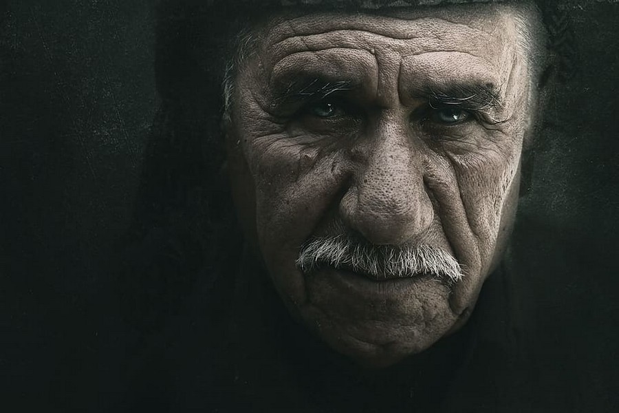 Idős férfi arcképe, Kép: pqsels