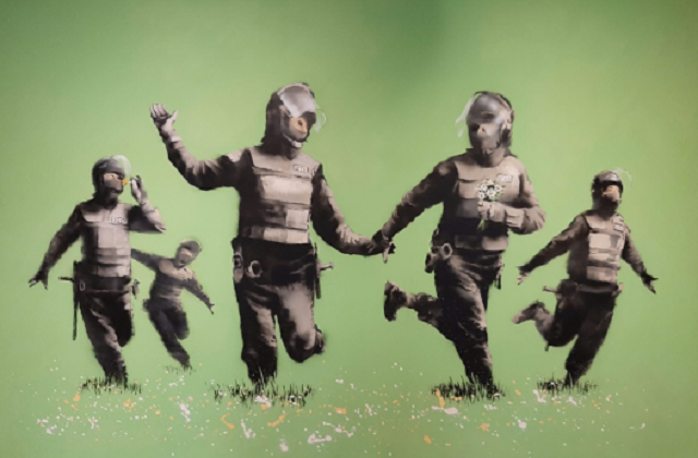 Banksy kiállítás, Kép: Pető Fanni