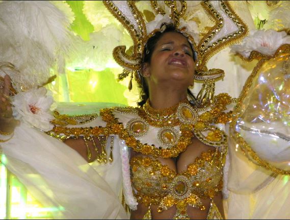 Rio, karnevál, táncosnő, Kép: flickr