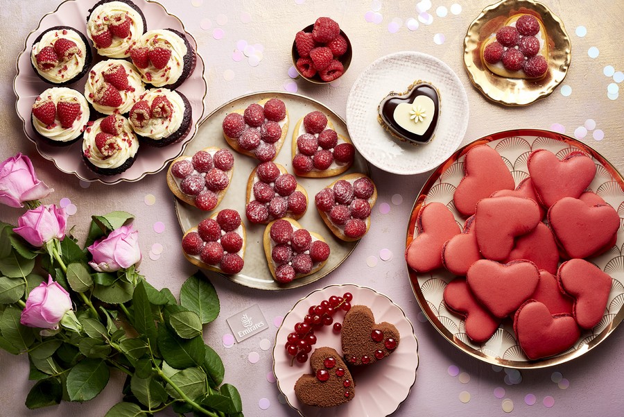 Valentin napi édességek, Kép: Emirates