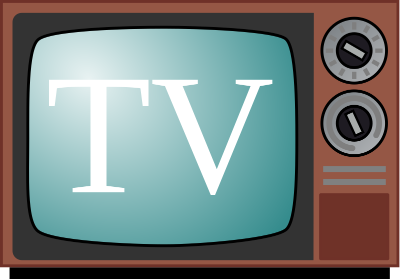 TV-felirat, régi készülék, Kép: wikimedia