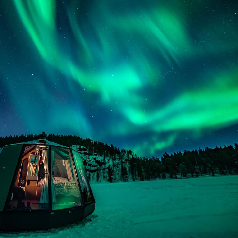 A világ legdrágább hotelszobája egy luxus-iglu. Fotó: North Pole Igloos