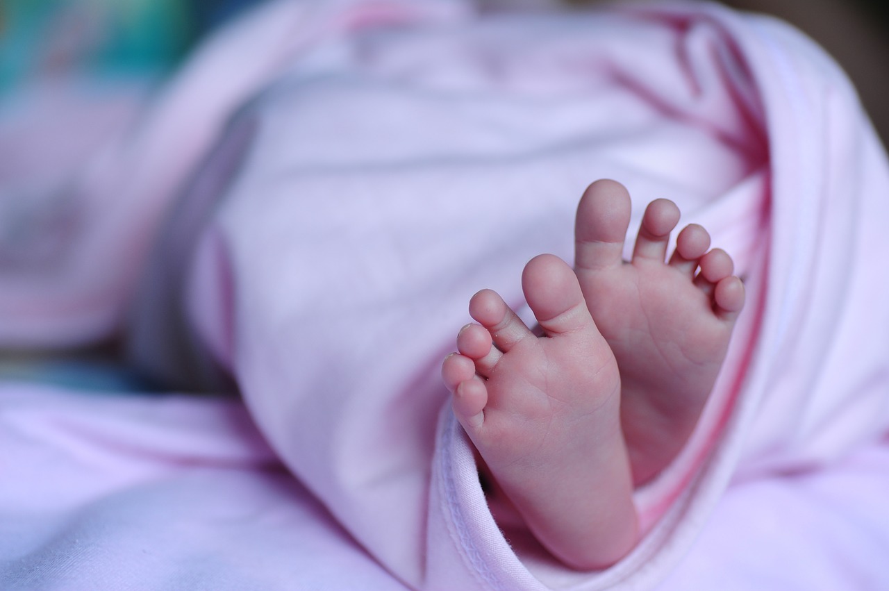 Az első magyar baba, akinek fertőzött az anyukája. Fotó: Pixabay