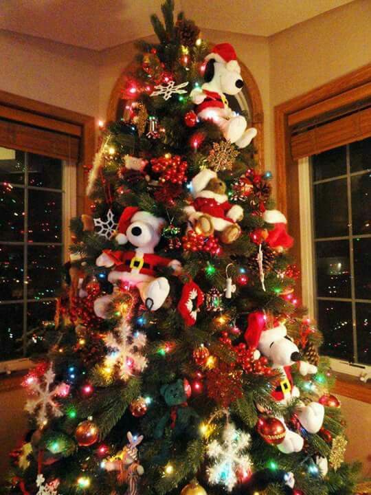 Snoopy is imádja a karácsonyt Fotó: Pinterest