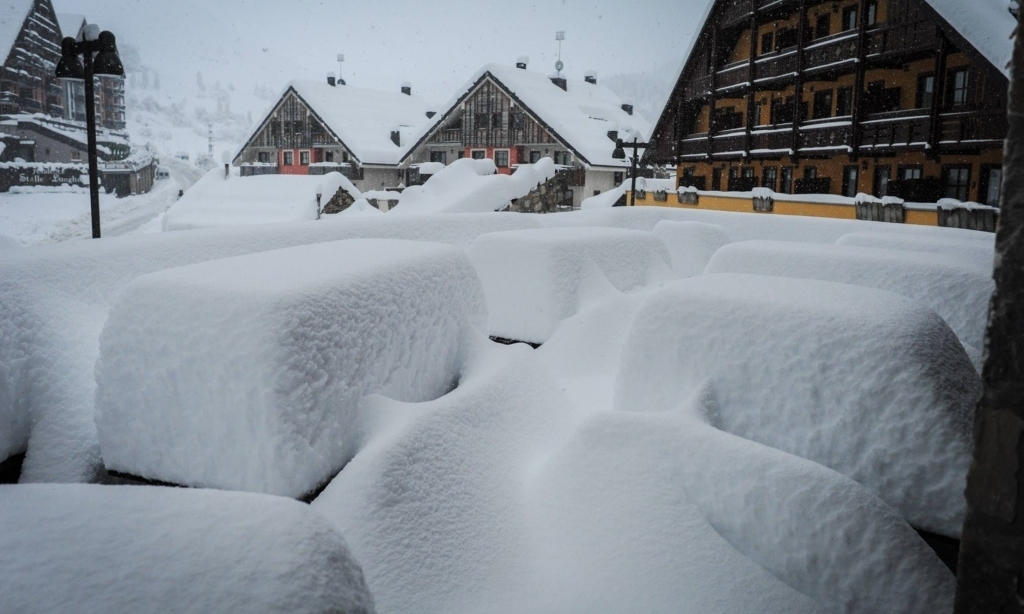 Alpok hóhelyzet Fotó: weathertoski.co.uk