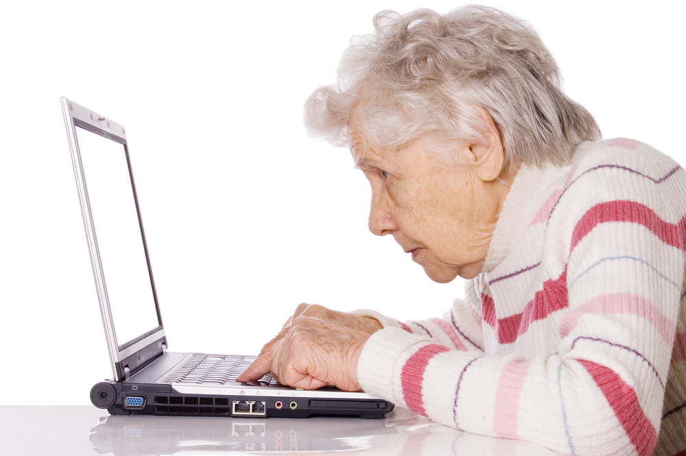 A technológia az idősek magányán is segít. Fotó: Depositphotos