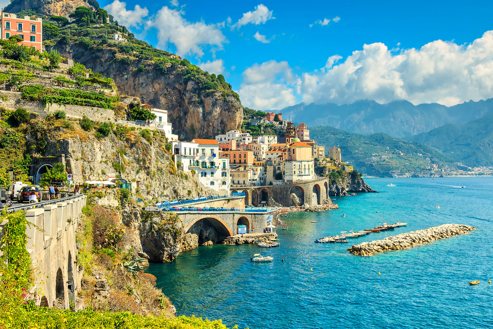 Virtuálisan Amalfi partjain is kóborolhatsz. Fotó: Depositphotos