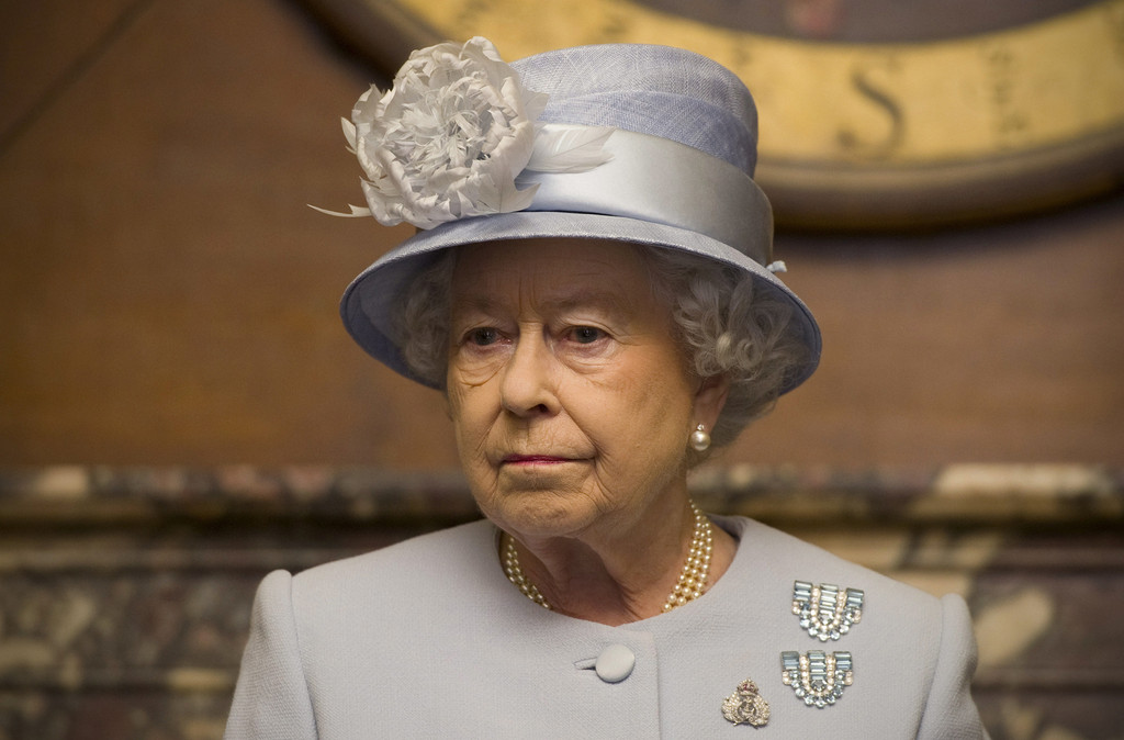 A királynőt megviselik az események Fotó: Pinterest