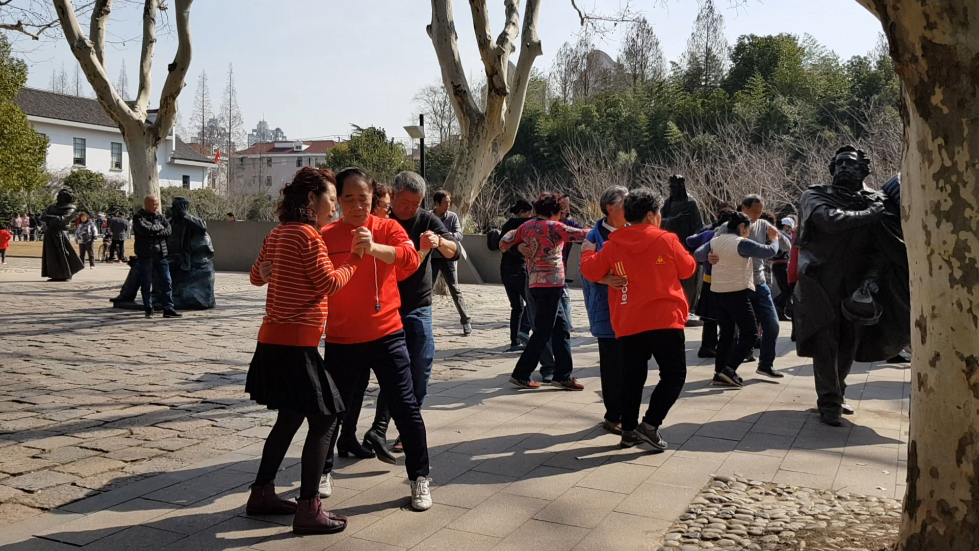 aktív nyugdíjasok Sanghajban