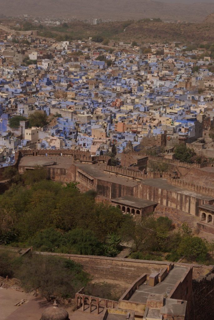 Jodhpur, Rádzsasztán kék város