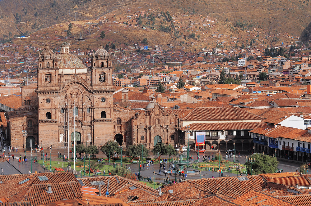 Peru Katedrális Cuscoban