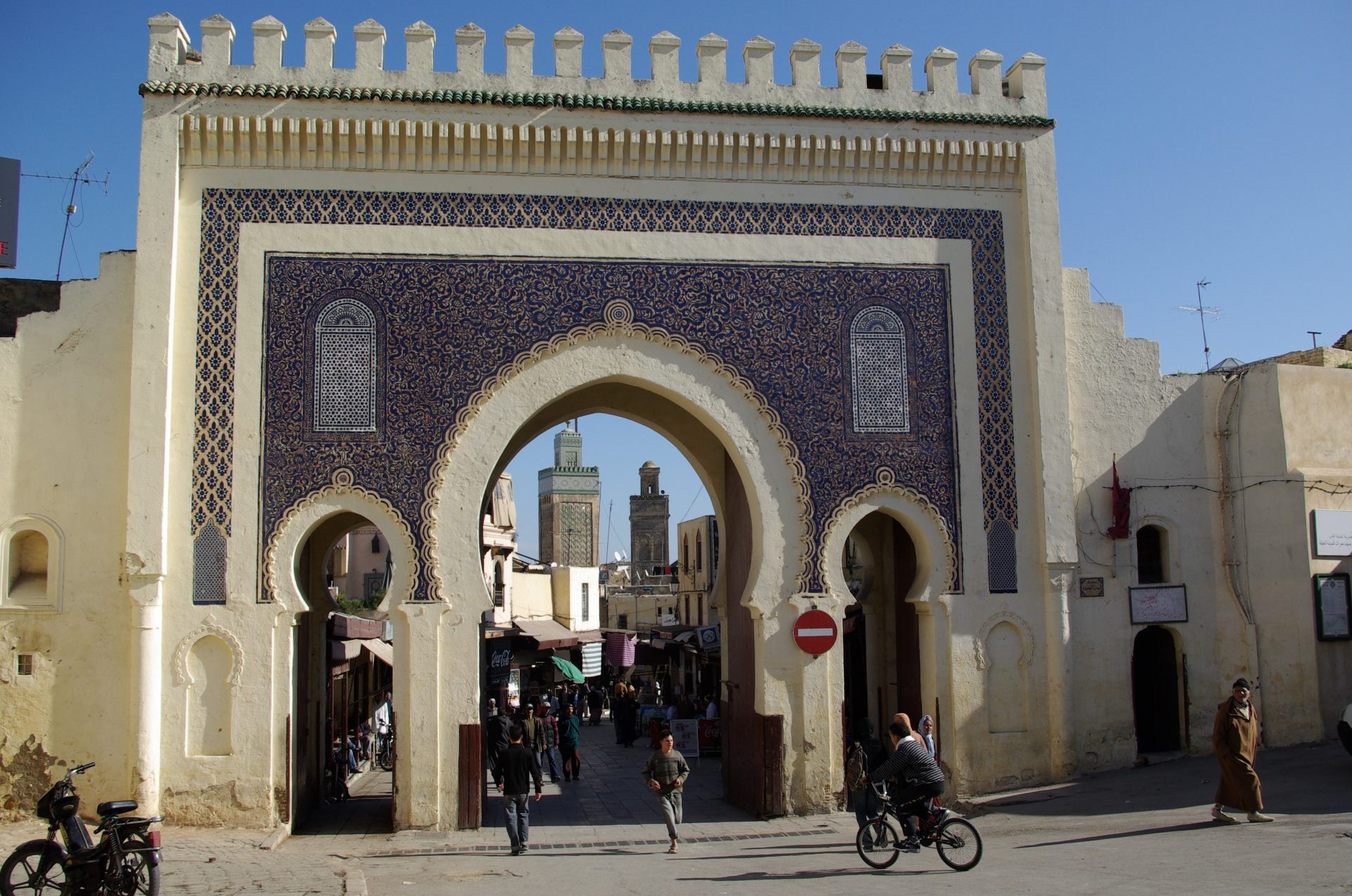 Fez város Marokkó