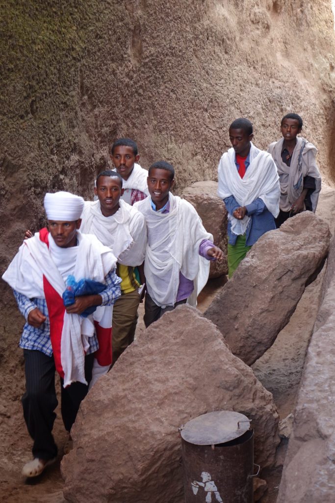 zarándokok Etiópiában