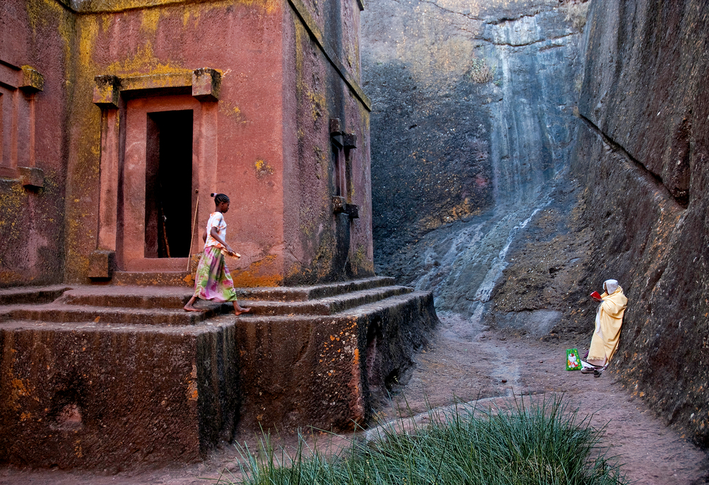 Lalibela templomegyüttes Etiópia