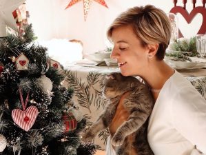Ábel Anita már december 6-án felállítja a karácsonyfát